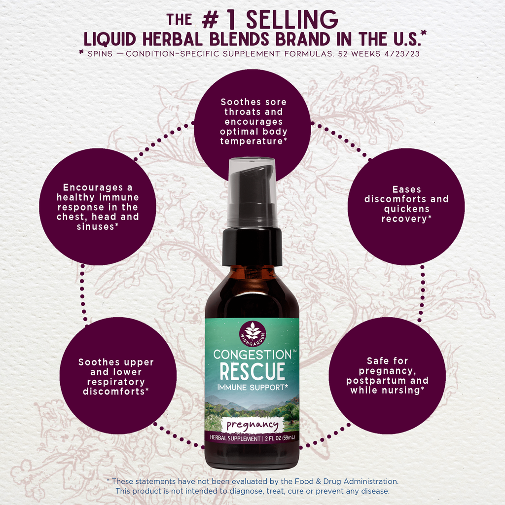 Congestion Rescue Immune Support for Pregnancy