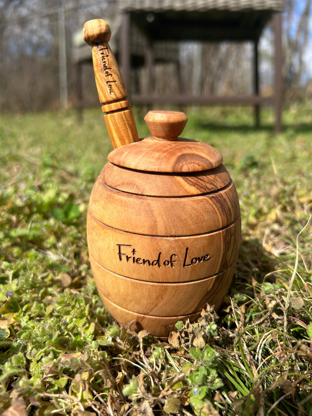 Friend of Love Honey Jar and Dipper †