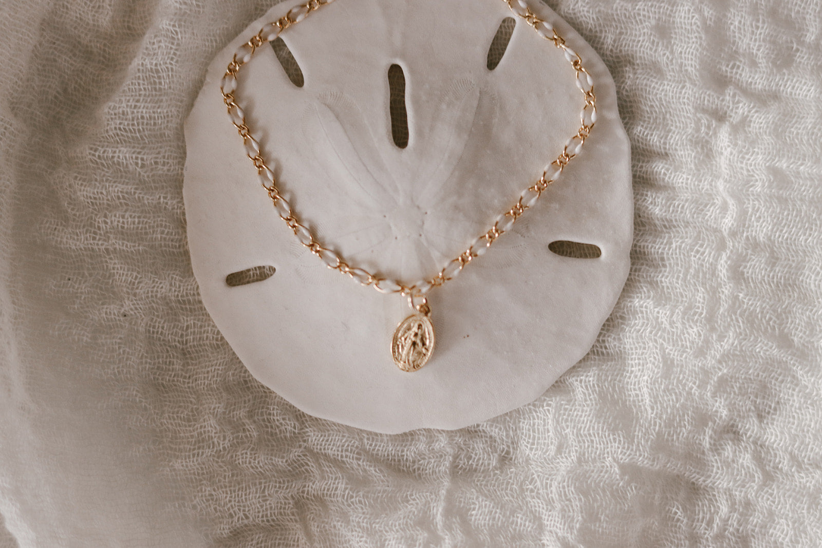 Our Lady of Snow Miraculous Medal Bracelet