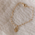 Our Lady of Snow Miraculous Medal Bracelet