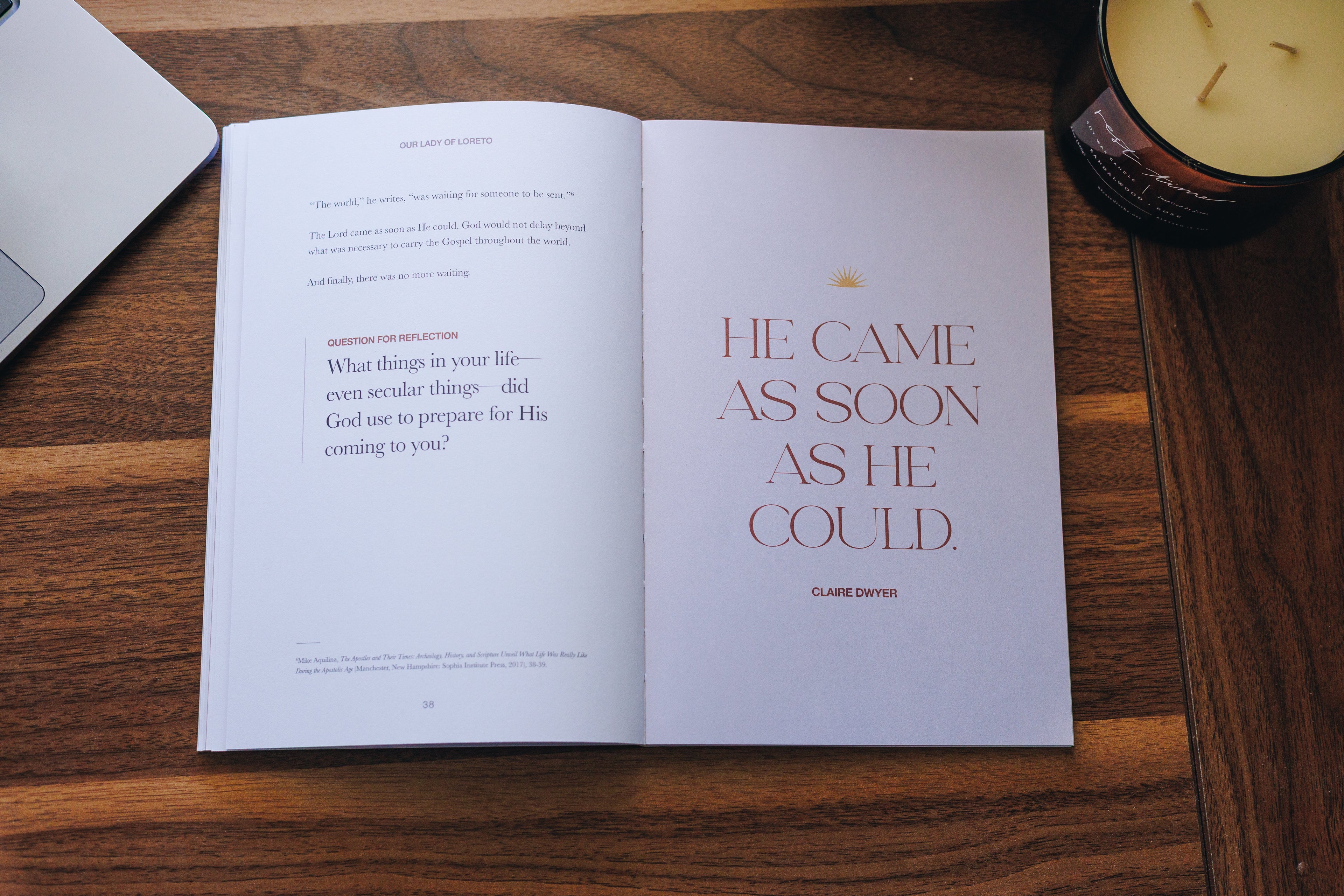 In Time: A Catholic Devotional for Women about Time and Waiting