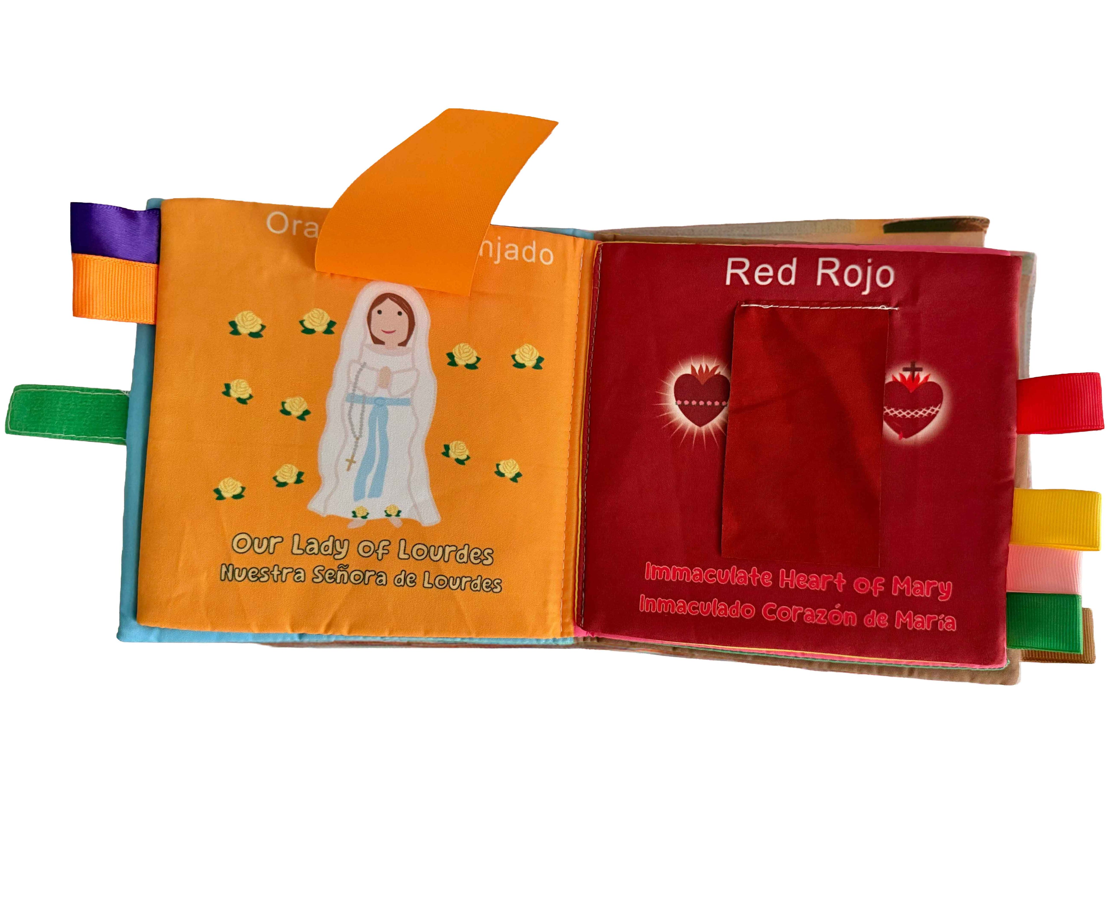 My First Mary Book: Colors (An English–Spanish Bilingual Cloth Book)