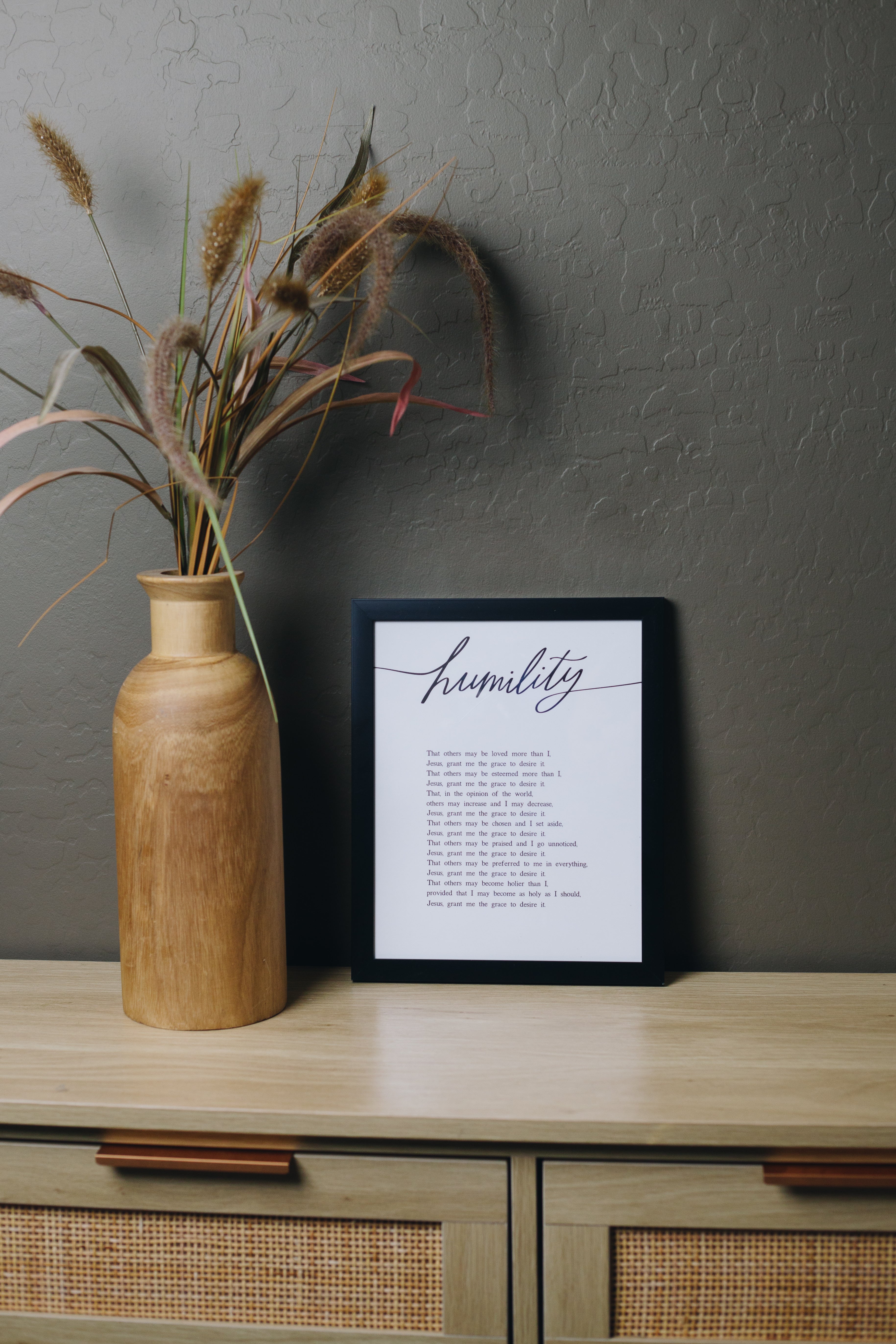 Litany of Humility Print Set (3-piece)