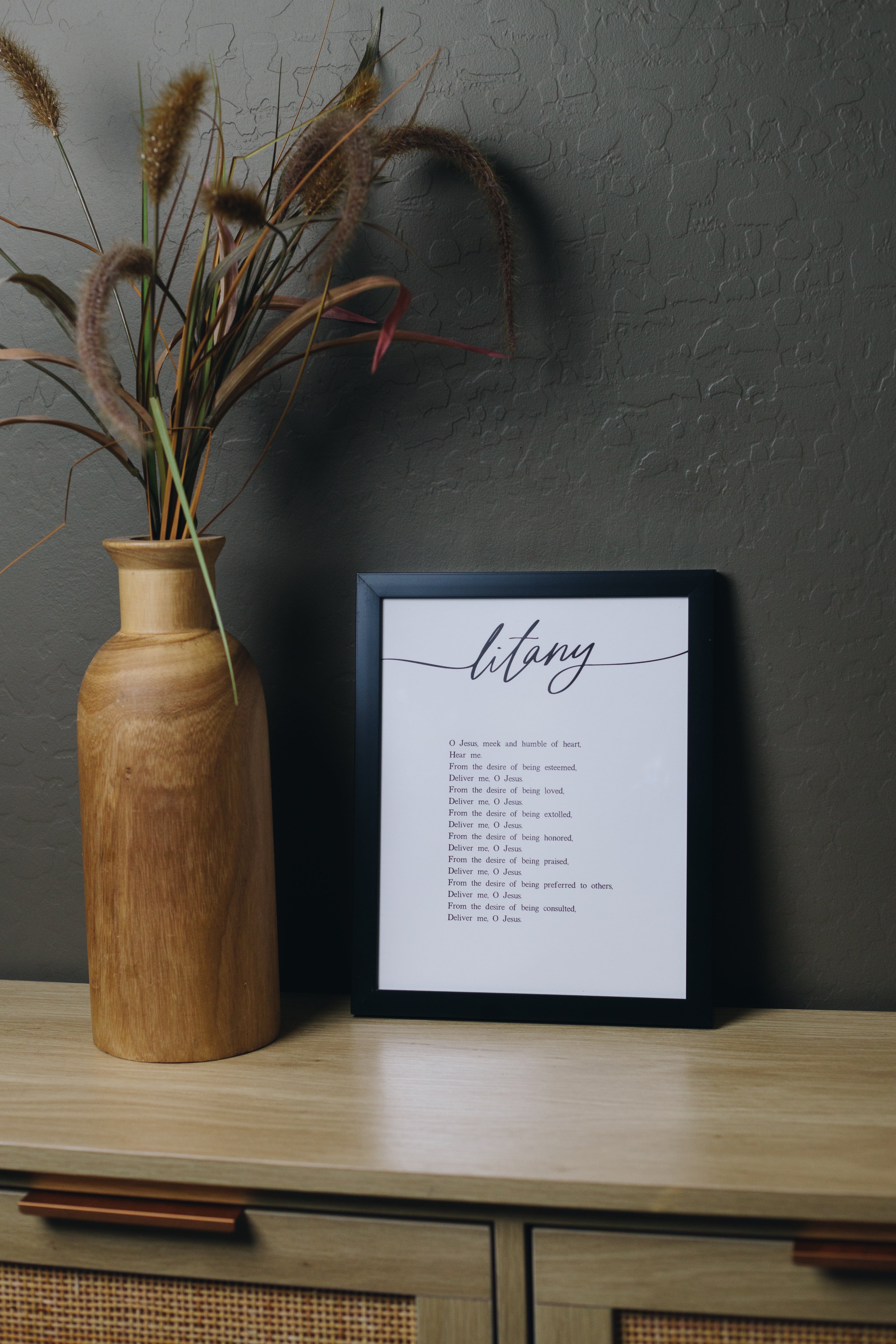 Litany of Humility Print Set (3-piece)