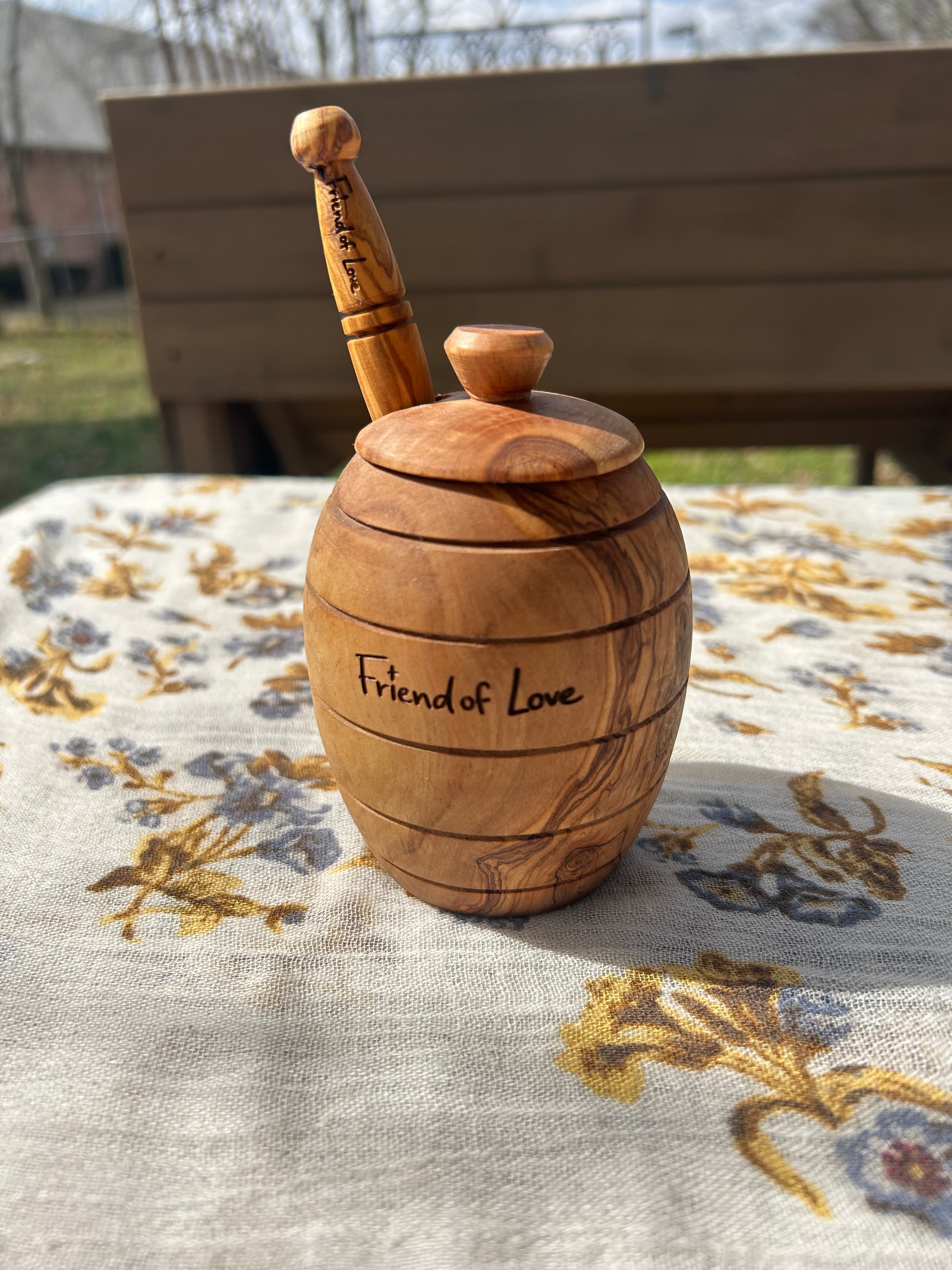 Friend of Love Honey Jar and Dipper †