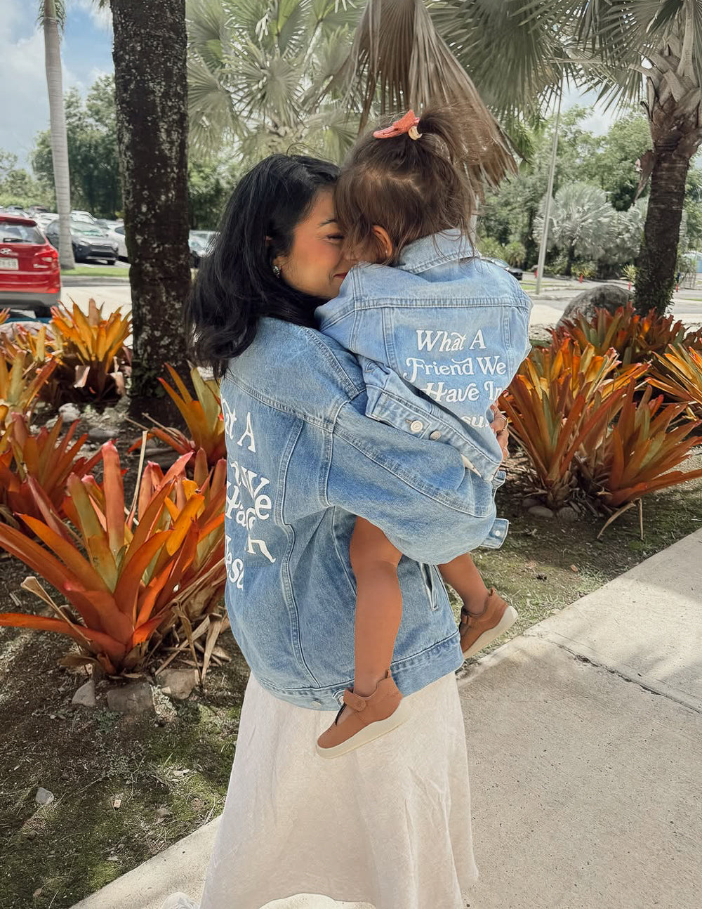 What a Friend in Jesus Kids Denim Jacket